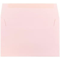 Papir i omotnica omotnice, 3 po 4, nježno ružičaste, u paketu
