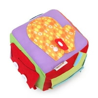Suzicca Kids kubična aktivnost igračka za učenje sa zatvaračem gumbima i više senzornih igračaka za dijete za