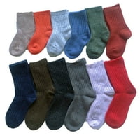 Vunene čarape veličine 2 do 4 godine za djevojčice različitih boja