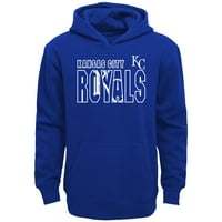Mladi kraljevski Kansas City Royals pulover Hoodie