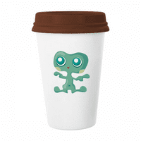 Svemir vanzemaljski čudovište zelena stranačka šalica kava za piće staklena keramika CERAC šalica