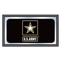 Zaštitni znak gameroom američka vojska uokvirena logotip ogledalo