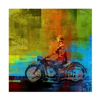 Greg Simanson 'Moto 1' Canvas Art