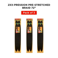 Sensationnel African Collection Jumbo pletenica prethodno protezana pression kosa 72 ””