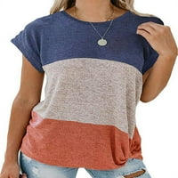 Ljetne Rasprodaje u ponudi Ženske majice s dugim rukavima s bočnim čvorovima casual bluza