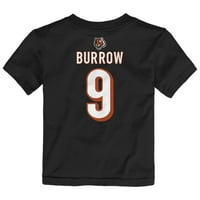 T-shirt Cincinnati Bengals Toddler SS Player Tee-Burrow 9K1T1FGFN 2T