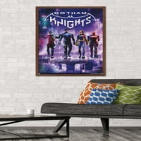 Gotham Knights Comics - zidni poster iz 22.37534 uokviren