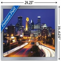 Gradski pejzaži-zidni Poster u Minneapolisu, Minnesota, 14.725 22.375