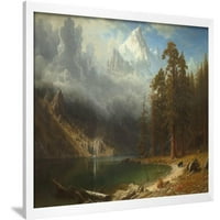 Mount Corcoran, c.187677, Scenic Seasons uokvireni umjetnički tiskani zid Albert Bierstadt prodao Art.com