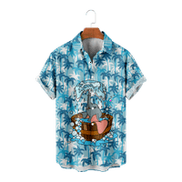 Muška Havajska majica s uzorkom s uzorkom s uzorkom s uzorkom s uzorkom za odrasle dječake i djevojčice Dumbo