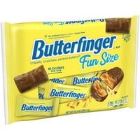 Pločice s mliječnom čokoladom Butterfinger, zabavne veličine, 10,2 oz