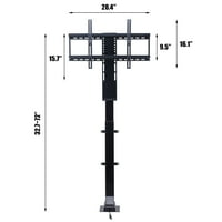 Motorizirani TV podizanje za 32 ~ 70 TVS Podesiv W daljinski upravljač