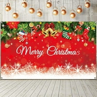 Božićna pozadina sa snježnim pahuljicama, ukras za veselu božićnu zabavu, božićni foto banner, natpisi, pozadina