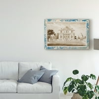Zaštitni znak likovne umjetnosti 'Sepia Estates v' Canvas Art by Vision Studio