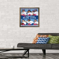 Toronto Blue Jays - plakat za zid tima, 14.725 22.375 uokviren