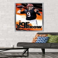 Cincinnati Bengals - plakat Joe Burrow Wall, 22.375 34 uokviren