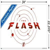 Strip-film Flash - zidni poster vremenske trake, 22.375 34