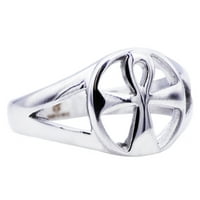Muški križni prsten od nehrđajućeg čelika