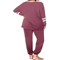 Capreze Women Casual Outfit Long Pant Set SweatSuits TrackSuits prugasti setovi za vježbanje za Ladies Girls Athles