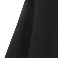 Ženska Steampunk haljina s ramena gotička večernja haljina s visokim usponom Vintage Punk haljine bez rukava