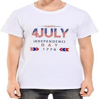 Dan Ndependence 4. srpnja muška majica bijela majica