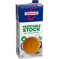 Swanson prirodna, biljna zaliha bez glutena, Oz Carton