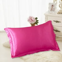 Iopqo jastučni jastuci Pokrici čvrste boje svilena jastuka svile bez jastuka za omotnicu jastuka za omotnice