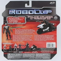 RoboCop 4Povucite natrag policijski kruzer s Robocopom 3. Akcijska figura u akciji