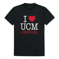 LJUBAV UCM University of Central Missouri Mules majica crna xx-velika