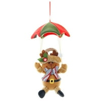 Yannee božićni ukrasi poklon Djed Mraz Claus Snowman Tree Toy Lutka Objed