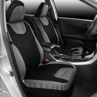 Presvlake za autosjedalice za prednja sjedala, sive su univerzalne, prikladne za automobile, kamione, kombije,