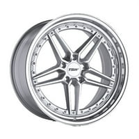 ASCARI 5X114. 20B srebro 76,1 ccm zrcalno rezano lice i rub kotača