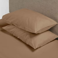 Hotelski stil nit pamučnih jastuka, manatee sive, standardni, set od 2