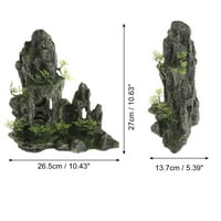 Jedinstvene ponude akvarij krajolik Mountain Umjetni vodeni kamen zelena siva 10,6