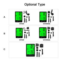 Vožnja biciklom 2,8 Veliki zaslon Odometra za kišnu kišu Speenometr Speemoter Cycling