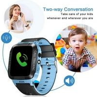 Djeca Bluetooth Smart Watch Telefon s GPS Tracker & SOS-om, Dječaci Djevojke vodootporni sat s kamerom, glasom