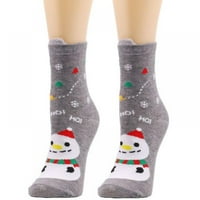 Prilične komične božićne poklon čarape za žene dame tople meke zimske čarape
