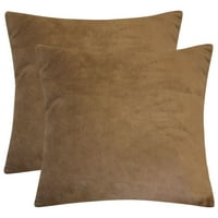 Jedinstvene ponude mekane viskozne baršunasti ukrasni jastuci za bacanje 24 x24 lichen