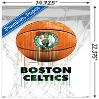 Boston Celtics - poster zida s kapljicom, 14.725 22.375