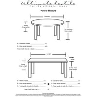 Ultimate tekstilni saten -prugav ovalni stol