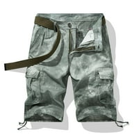 Holloyiver muške taktičke hlače za kratke kratke kratke točke za muškarce čvrste zatvarača za zatvaranje tereta
