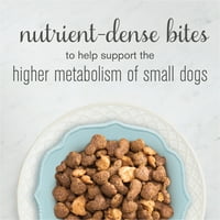Suha hrana za pse malih pasmina, prirodni zalogaji s pravom piletinom i govedinom, vrećica od kilograma