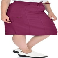 Profesionalna rastezljiva pletena suknja za piling od pet džepova