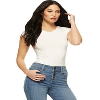 Sofia Jeans by Sofia Vergara Women’s Cap Sleeve Bodysuit