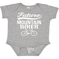 Inktastic Future Mountain Biker Poklon dječak ili djevojački bodi