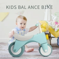 Andoer Balance Bike Naučite voziti vožnju biciklom Šireći prednji stražnji kotač s glazbom