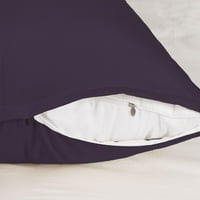 Jedinstvene ponude duge jastuke za jastuke Microfiber Jastuk jastuka Pokriva patlidžan 20 x60