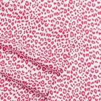 Betsey Johnson Betseys Leopard Pink Twin List Set