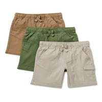 Djeca iz Ganimals Boys ispruži teretne kratke hlače, 3-dijelove, veličine 4-10