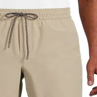 Muške sintetičke kratke hlače s podstavom i podstavom